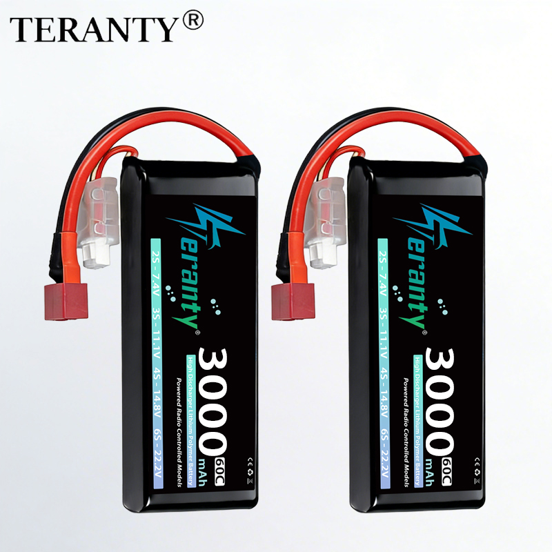 Drone Battery Plate - TERANTY 2S 3000mAh Bateria Lipo 7.4V
