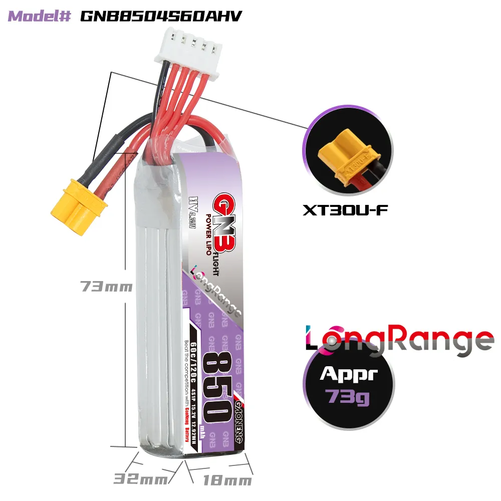 Akumulator LiPo GAONENG GNB 85 – Drone Battery 3S recenzja i cena