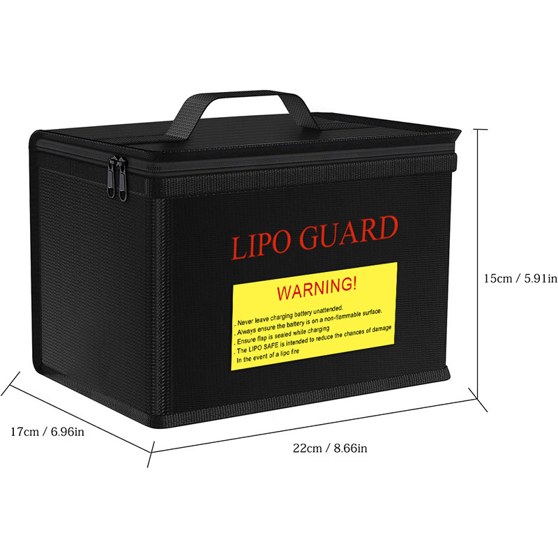 Ognioodporna, przeciwwybuchowa – Drone Battery Bag recenzja i cena