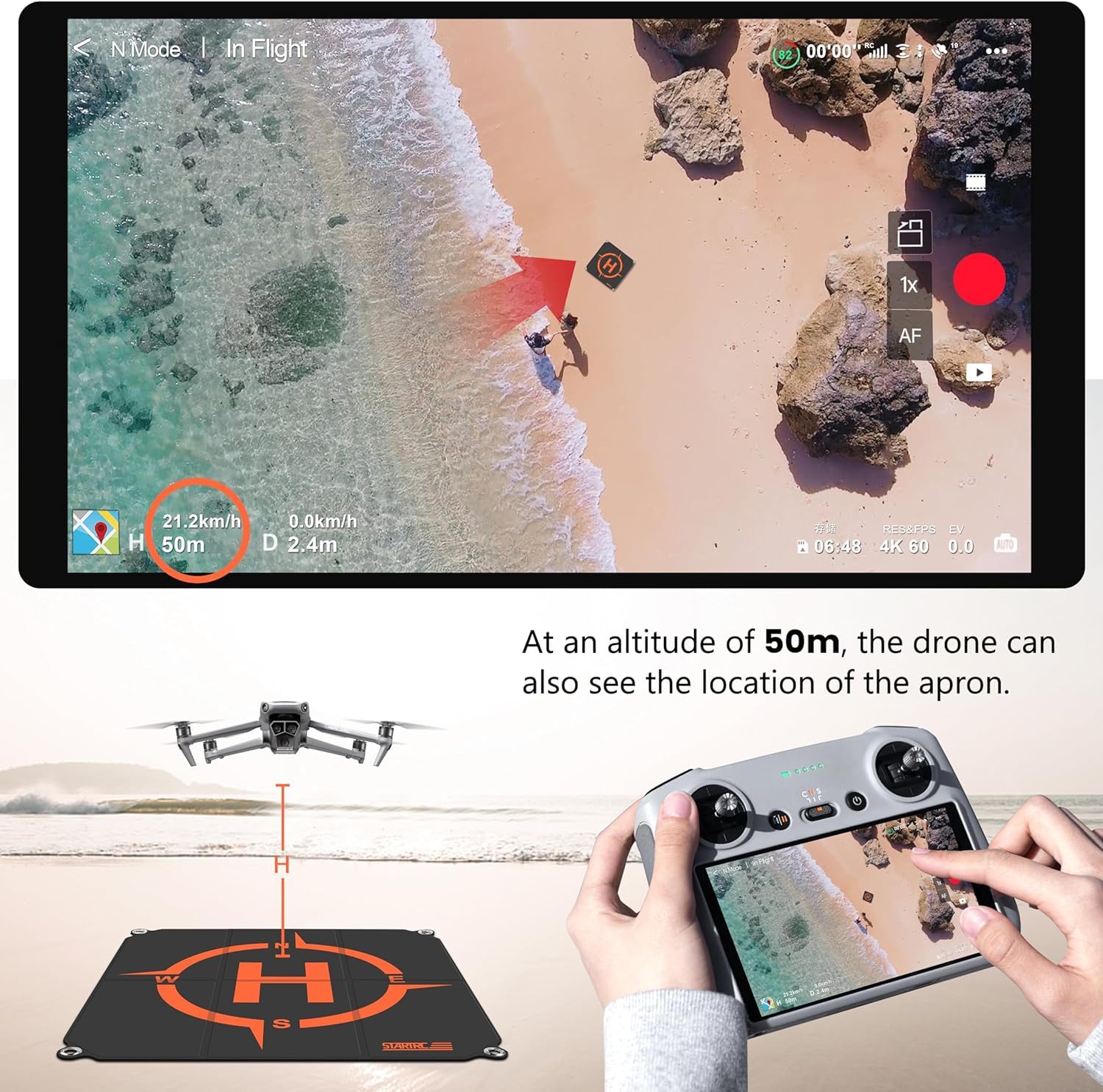 STARTRC Mata do lądowania dron – Dji Drone Mini 3 recenzja i cena