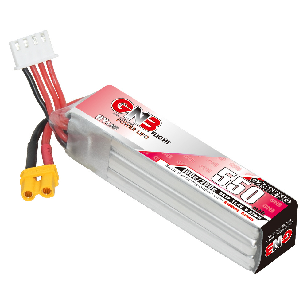 GNB HV 11.4V 550mAh 100C/200C  – Drone Battery Plate recenzja i cena