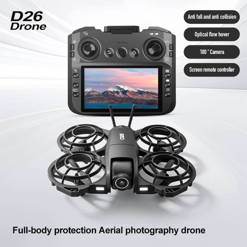 Dron D26 4K Aerial HD 180 °    – Drone Battery Balance Charger recenzja i cena